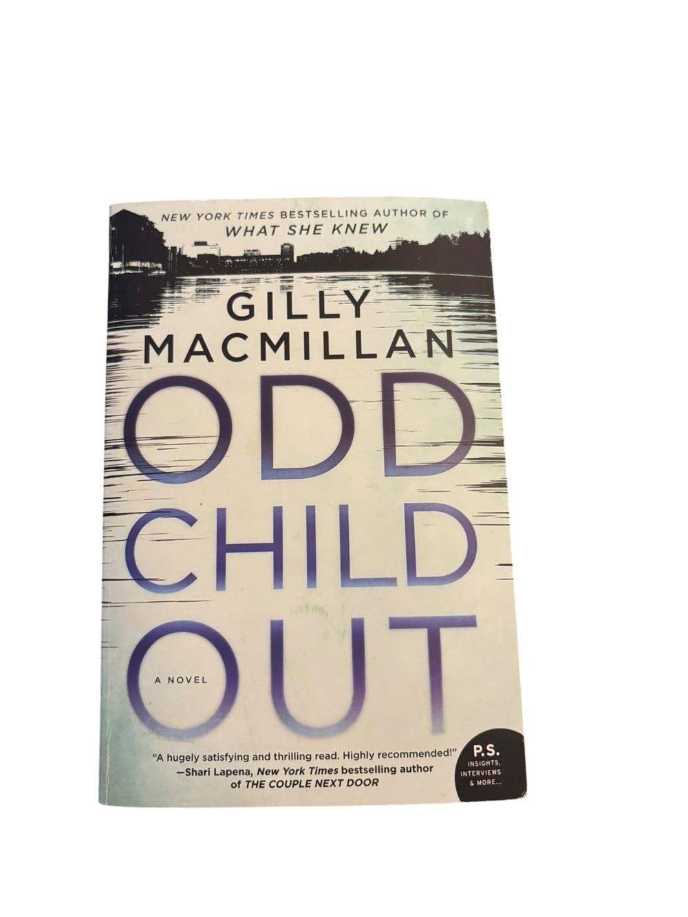 3/$20 Odd Child Out by Gilly Macmillan - White black Paperback
